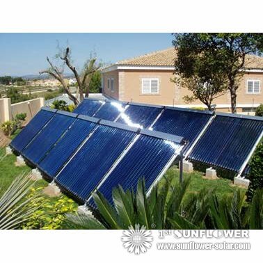 Solar collectors project Projet de capteurs solaires
