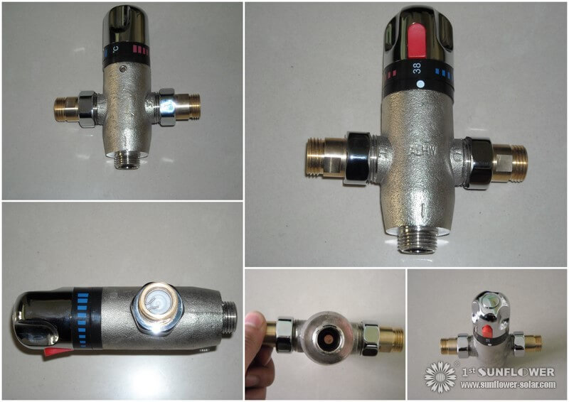 Syst&egrave;me de chauffage solaire de l'eau