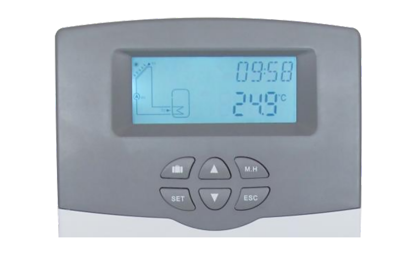 Contr&ocirc;leurs solaires SR288 pour chauffe-eau solaire sous pression divis&eacute;-p1.1