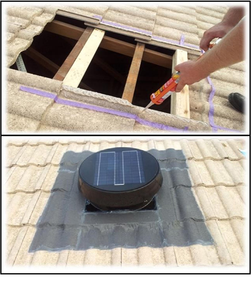 Ventilateur solaire de grenier de 40 W pour la maison-p3.1-2