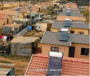 Chauffe-eau solaire domestique