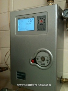 Station de travail pour capteur solaire