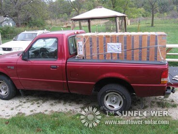 Paquet de collecteur solaire