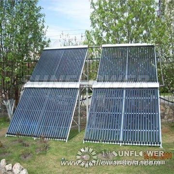 Capteur solaire &agrave; caloduc s&eacute;par&eacute;