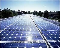 Syst&egrave;me de panneau solaire