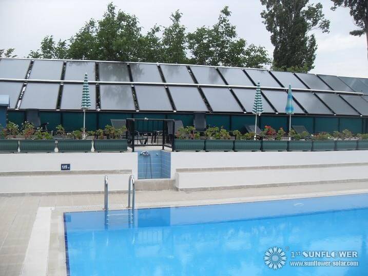 Chauffe-piscine solaire