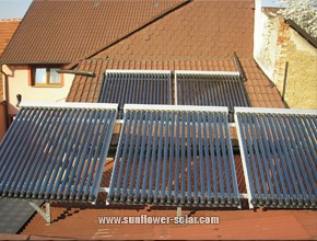 Chauffe-eau solaire aux &Eacute;tats-Unis