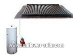 Chauffe-eau solaire en alliage d'aluminium fendu